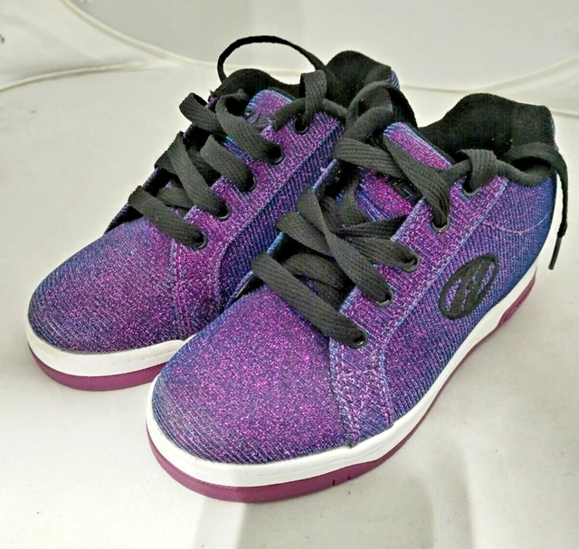 HEELYS SPLIT PURPLE Aqua Heelys glitter girls Heelys HE100054
