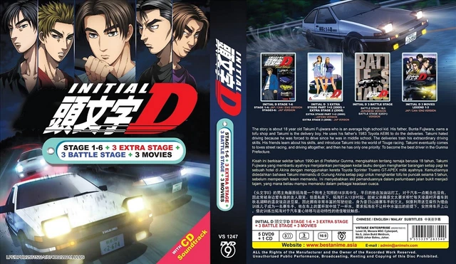 Initial D Initial D Battle Stage 3 Japan Blu Ray W Tracking New Japan Eur 68 57 Picclick It