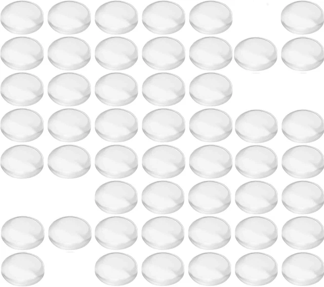 Lot De 100 Boules Transparentes En Plastique - Capsules Vides Pour Machines à Jouets, Décoration DIY, Bombes De Bain