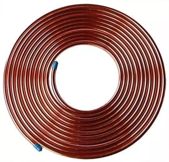 1M Fuel Malleable Copper Petrol Pipe Tube 5/16 OD x 0.256 ID Vintage Classic Car