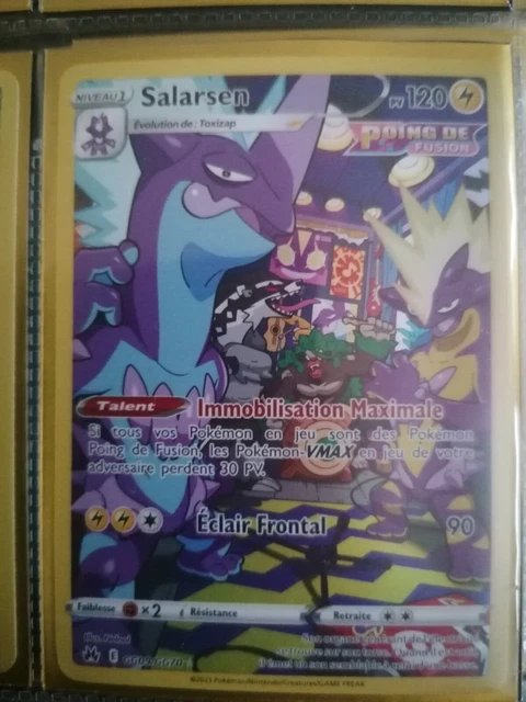 Carte Pokémon Salarsen GG09/GG70 - Zénith Suprême EB12.5 FR