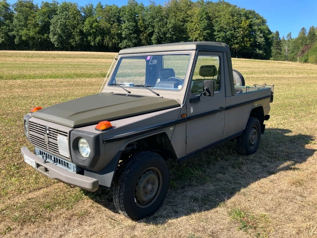 Steyr Puch 230 GE Pickup Hardtop 1996 Schweizer Armee 98'500km ab Platz