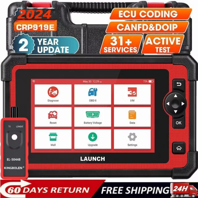 LAUNCH X431 CRP919E Car OBD2 Scanner Bi-directional Full System Diagnostic Tools