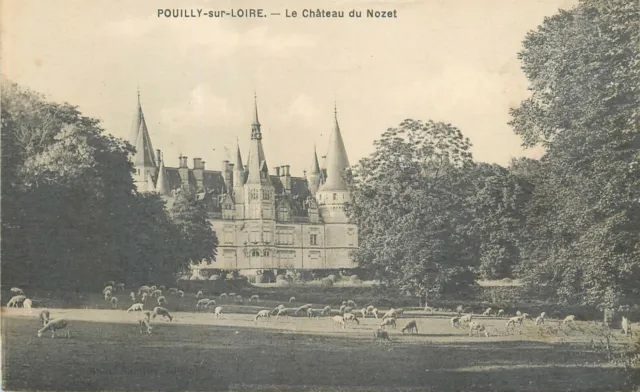 58 Pouilly-Sur-Loire Chateau Du Nozet - Moutons