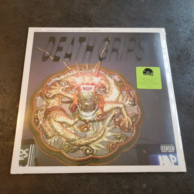 Death Grips Steroids LP WHITE Vinyl RSD 2019 Exclusive /3500 SEALED NEW