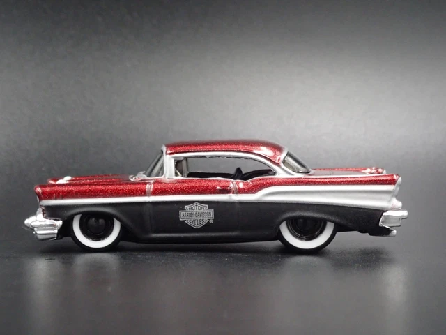 Voiture Miniature Chevrolet Handyman Break 1957 - Échelle 1:64, Modèle Diecast Sous Pression, Couleur Jaune