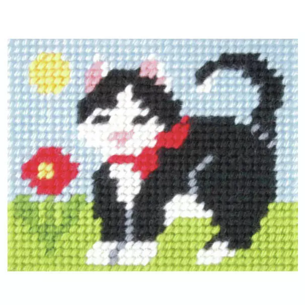 Orchidea Kitten Embroidery Kit