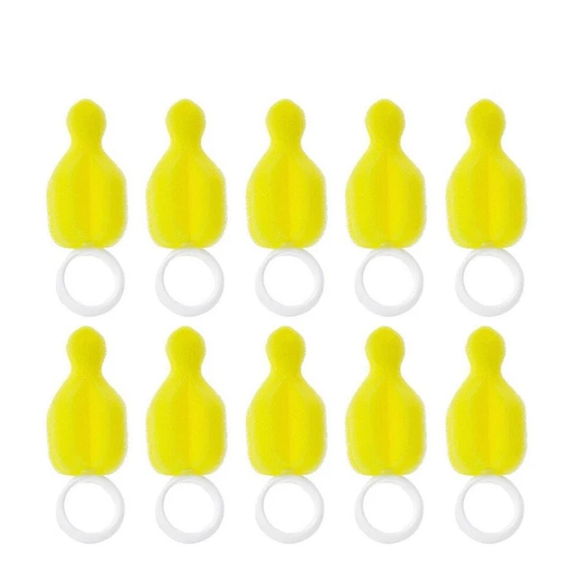 Set Pulizia Biberon - 6 Spazzole Per Bottiglie, Ciucci, Cannucce, Con Clip, Senza BPA - Foto 5