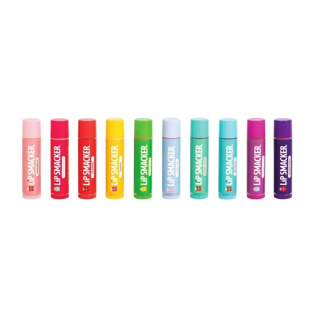 Lip Smacker 10 Lip Balm Best Holiday Xmas Flavors!