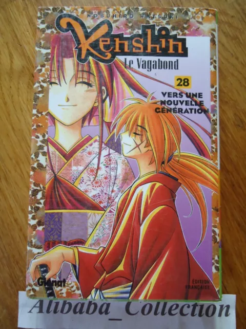 Manga Kenshin Le Vagabond 28 Nobuhiro Watsuki Glénat VF Fr