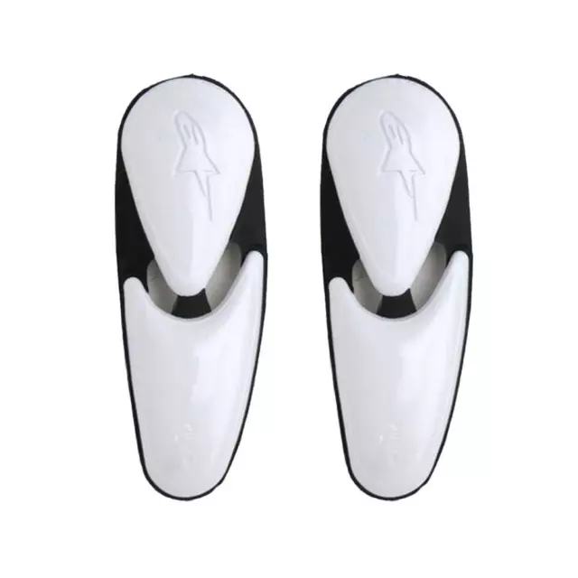 Alpinestars SMX-R/2/5/Super Toe Sliders White Replacement Official Protectors