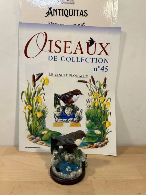 RARE N°45 - Oiseaux Collection Le Cincle Plongeur The Dipper Bird - PEARCE 2002