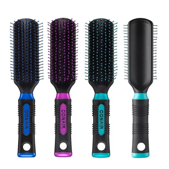 Conair Pro Hair Brush with Nylon Bristle X-Small Round Brush Men Women 80072IN1