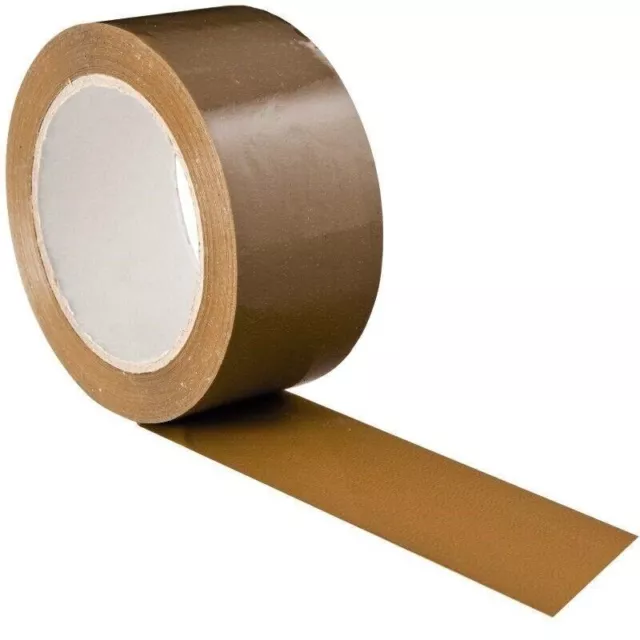 CARTON 36 ROULEAUX Scotch Adhesif Havane Ruban 50 X 100 M Emballage EUR 63,20 - PicClick FR
