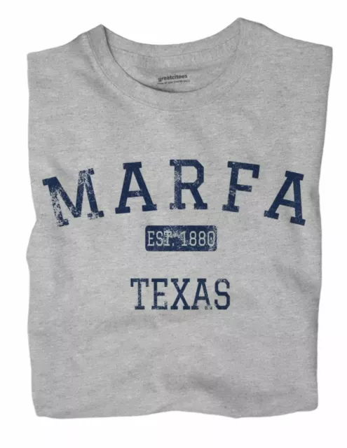 Marfa Texas TX T-Shirt EST