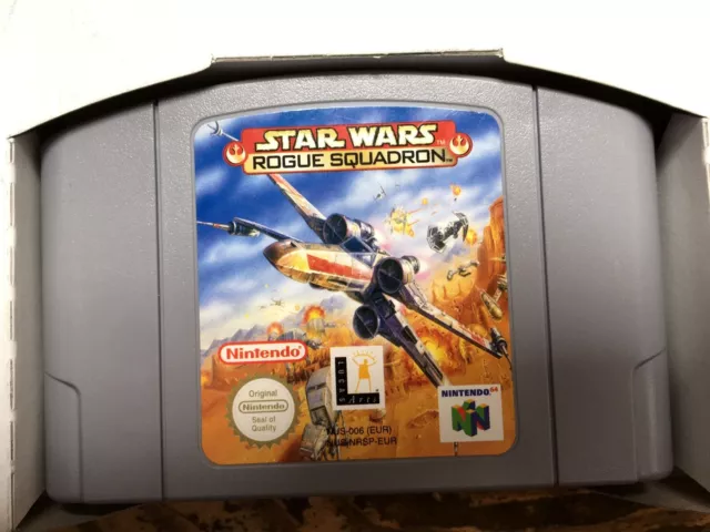 Star Wars Rogue Squadron Complet Boîte Notice Nintendo 64 N64 Pal Fah Fr Cib Ovp 3