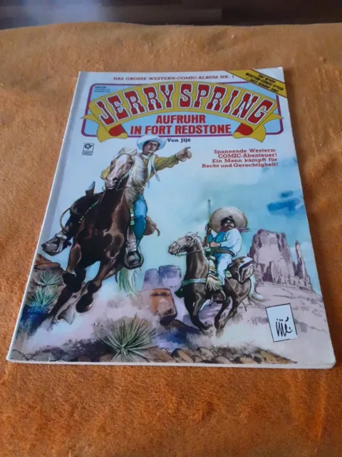 Jerry Spring Comic Album Nr. 1 von 1984 aus dem Condor Verlag