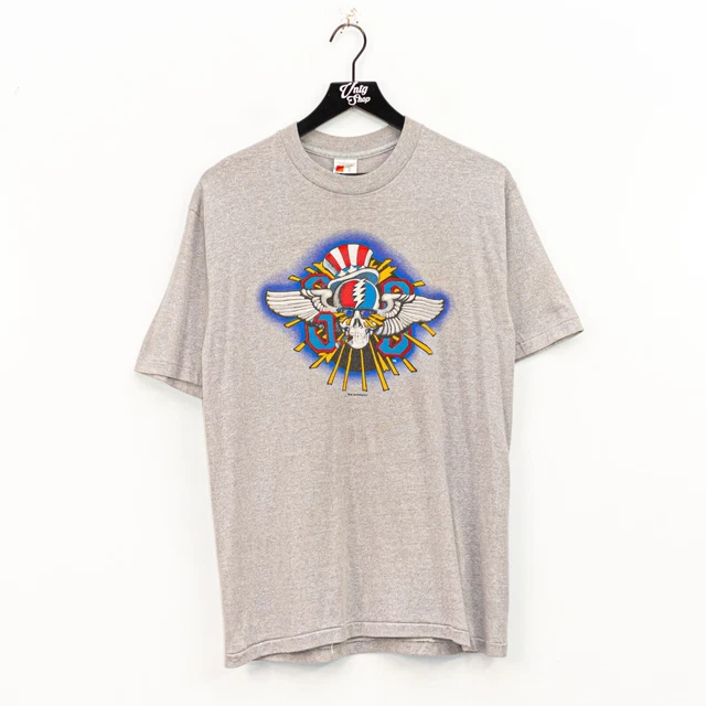 1982 Grateful Dead Rick Griffin Smoking Skull Art T-Shirt Medium VTG Band Music