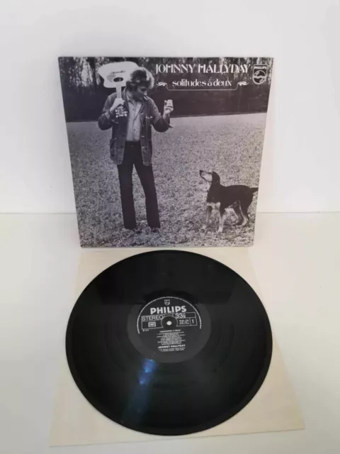 Vinyle Johnny Hallyday Solitudes à Deux 1978 | Édition Limitée Collector