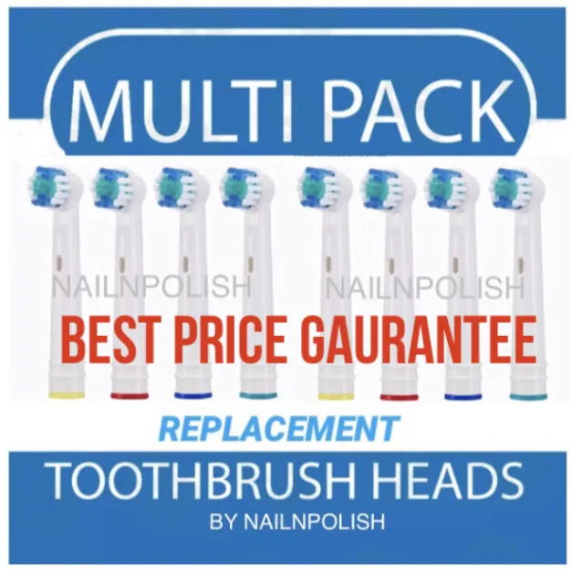 Electric Toothbrush Heads Compatible With Oral B Braun Replacement brush Head 2