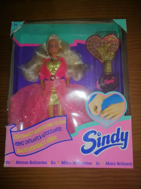 Sindy  Manos brillantes Hasbro New