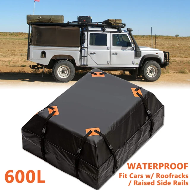 600L FOR LAND Rover Defender Travel Roof Rack Box Storage Cargo Luggage