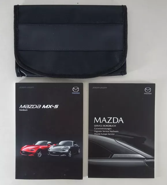 Manual de Instrucciones + Servicio Mazda MX-5 Tipo ND Roadster & Coupé Stand