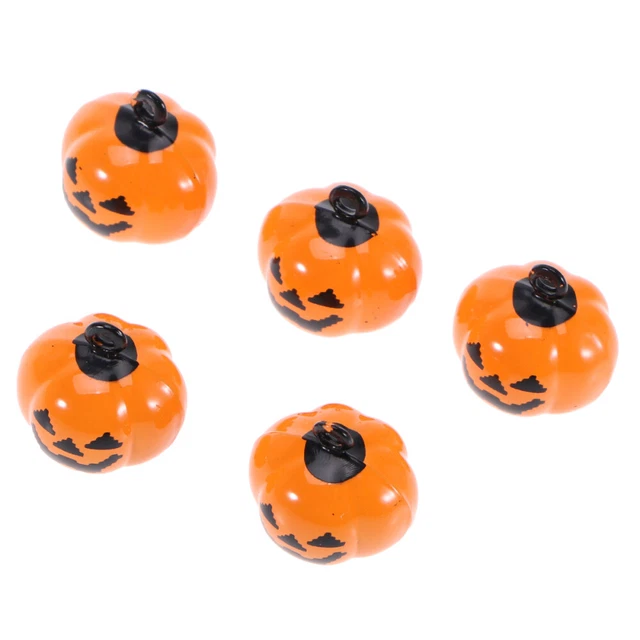 5 piezas Campanas de Halloween artesanía de cuna Campanas Decoración Linterna de calabaza