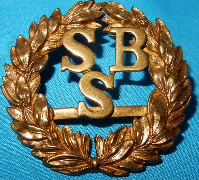 ORIGINAL WW2 ERA Sbs British Military Brass Cap Badge World War Ii 1 original-ww2-era-sbs-british-military-brass-cap-badge-world-war-ii-1