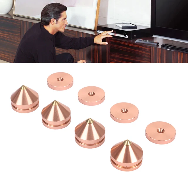 Amplificador (oro rosa) almohadillas de aislamiento para pies absorción de impactos alta rigidez