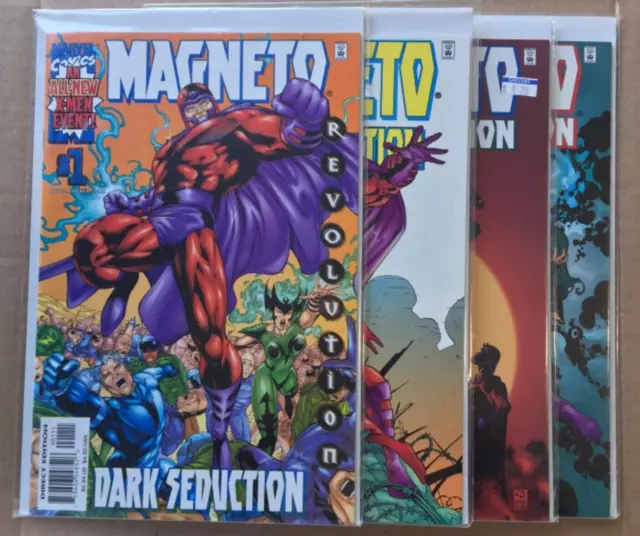 Magneto Dark Seduction #1-4 NM Marvel Comics 2000 X-men Complete