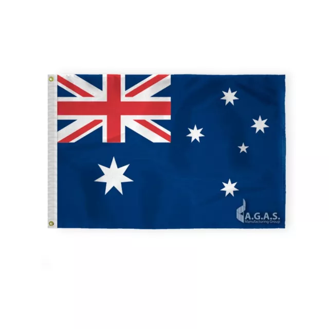2x3 ft Australia Australian AU Country Flag Banner , 200D, Grommets