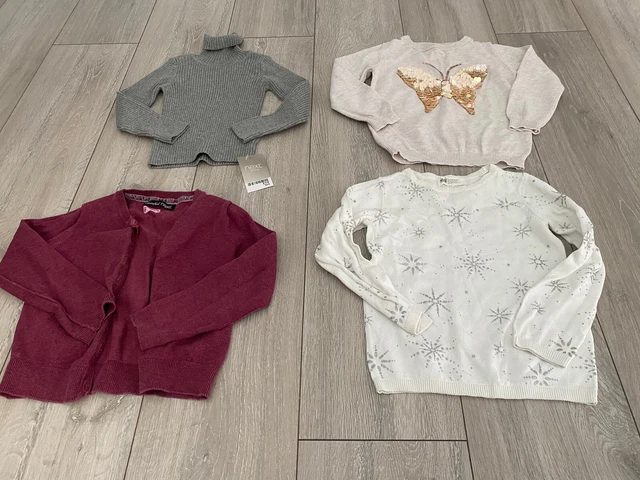 girls jumper bundle age 3-4 years