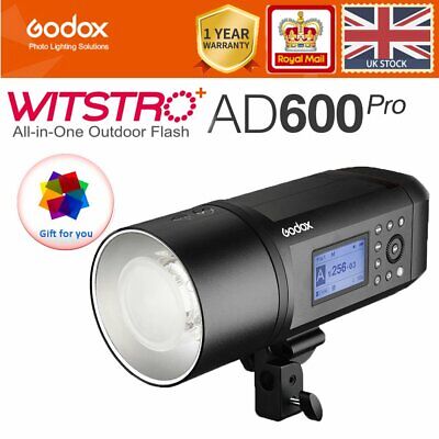 REGNO Unito GODOX AD600Pro 600Ws 2.4G TTL HSS x del sistema flash da esterno con batteria Li-ON 