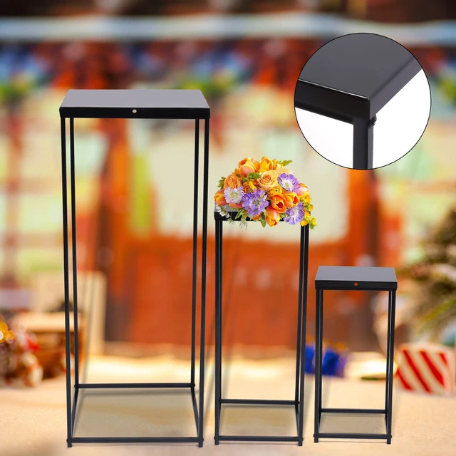 3pcs Plant Stand Flower Holder Patio Wedding Rack Living Room Garden New