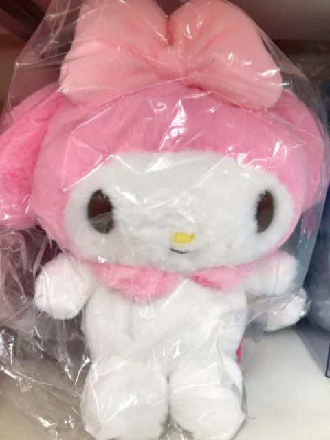 Sanrio My Melody Howa Howa Fluffy Stuffed Toy M Size Pink Plush Doll New Japan