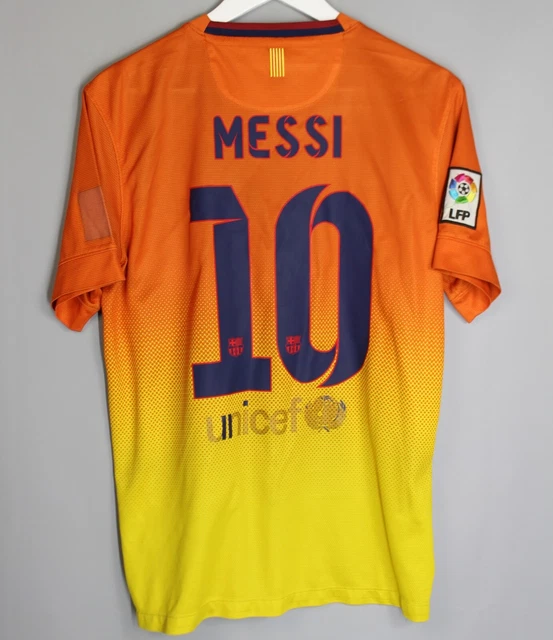 Maillot Extérieur Barcelone 2012/2013 #10 Messi, Nike Taille S, Occasion