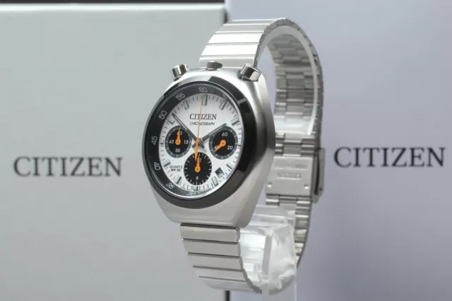 【 BOXED UNUSED 】 Citizen Chronograph AN3660-81A Bullhead Tsuno Quarz Watch JAPAN