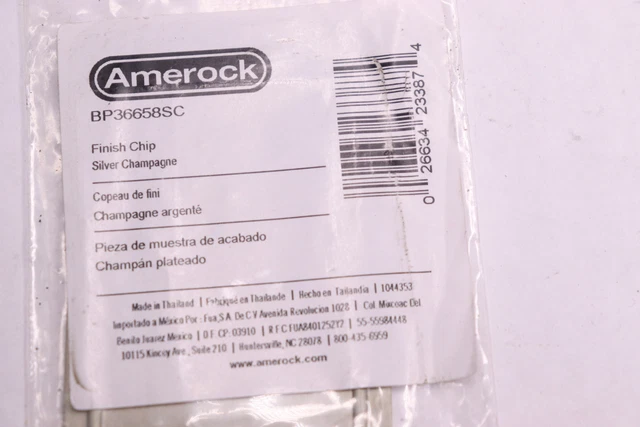 Amerock Finish Chip Silver Champagne BP36658SC