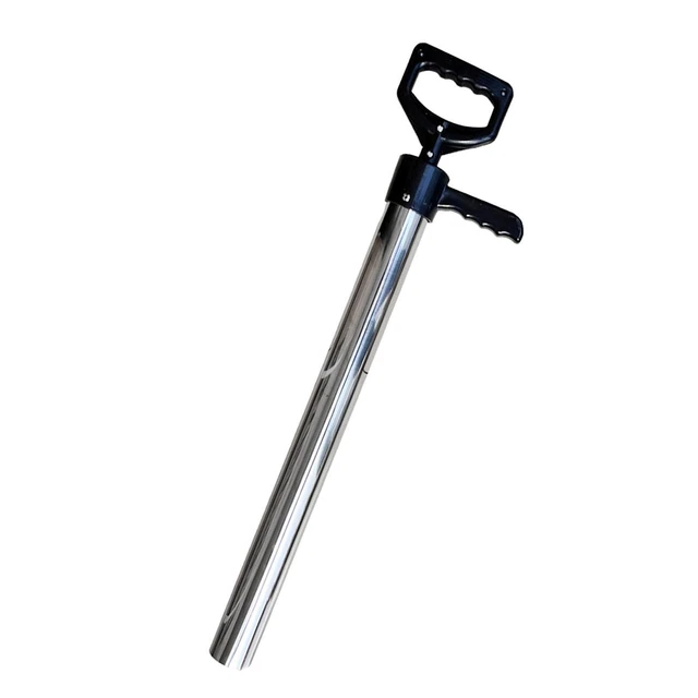 Stainless Steel Shrimp Pump - Sand Suction Tool For Clams & Lugworms, Beach Fishing Gear (Size S)-500592