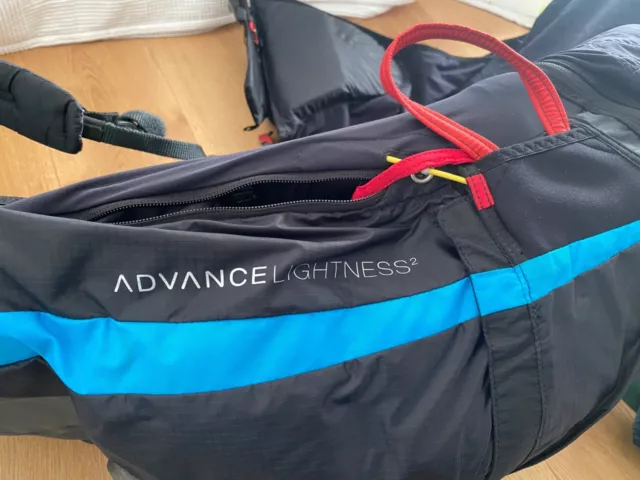 paragliding harness advance lightness 2 - used size S paragliding harness advance lightness 2 - used size S