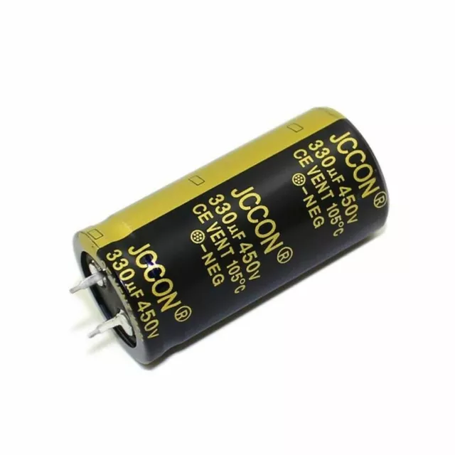 450V 330uF Snap-in Electrolytic Radial Capacitor Switch Power Supply 25x50mm