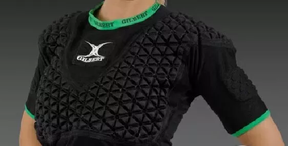 Gilbert Rugby Body Armour Triflex Black/Green Ladies XL/XXL *Sale*