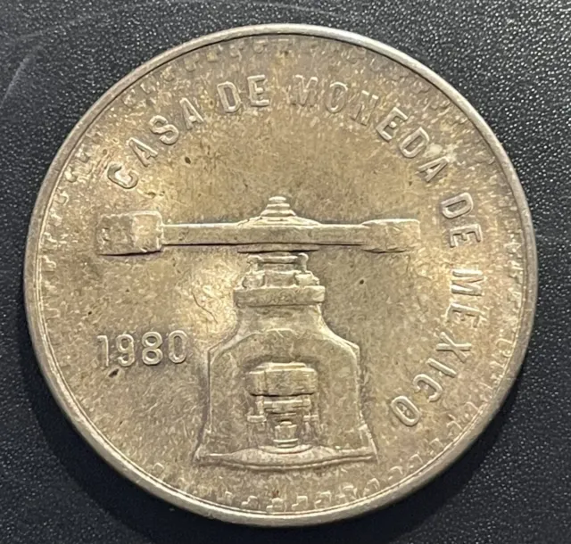 Mexico 1980 Onza Silver Coin