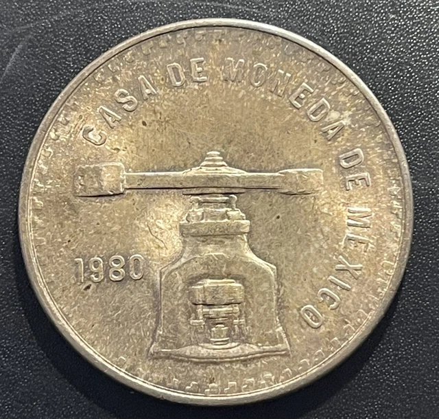 Mexico 1980 Onza Silver Coin