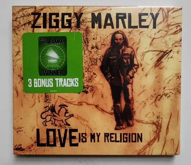 Ziggy Marley - Love Is My Religion - CD 2007 NEW & SEALED Reggae Roots + 3 Bonus