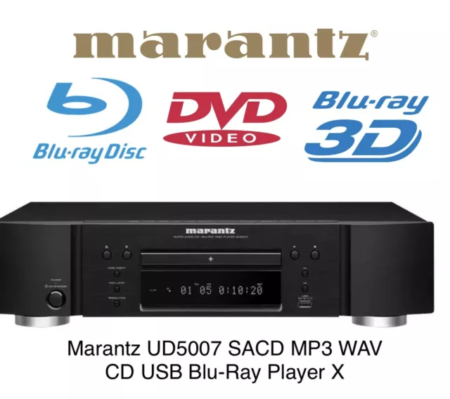 Marantz Blue Ray Lecteur UD7007, UD 7007 Complet Lecteur Original Marantz