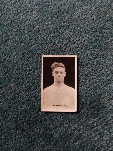 Kvc22 1921 DC Thomson Famous British Footballers - G Wilson, Sheffield Wednesday