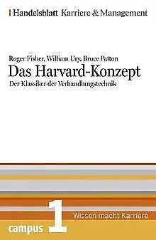 Das Harvard-Konzept. Der Klassiker der Verhandlungstechn... | Buch | Zustand gut