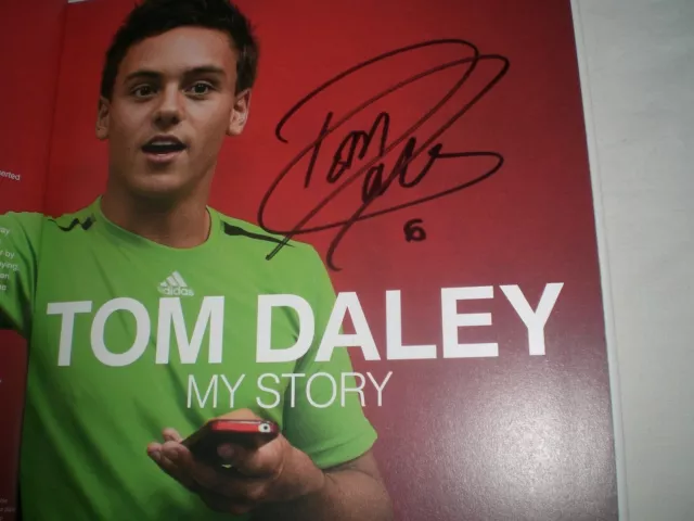 TOM DALEY - My Story SIGNED 1/1 Hb - 2012 - OLYMPIC gold medallist diver